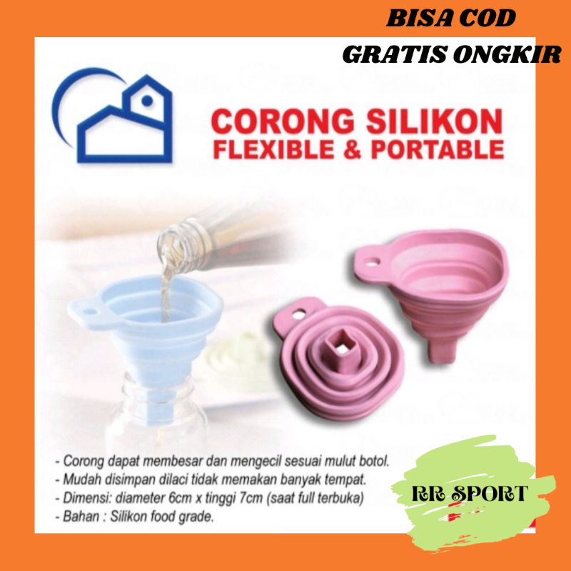 Corong Silicon Corong Fortable / Corong Flexible / Corong Minyak / Corong Air / Corong Serbaguna / C