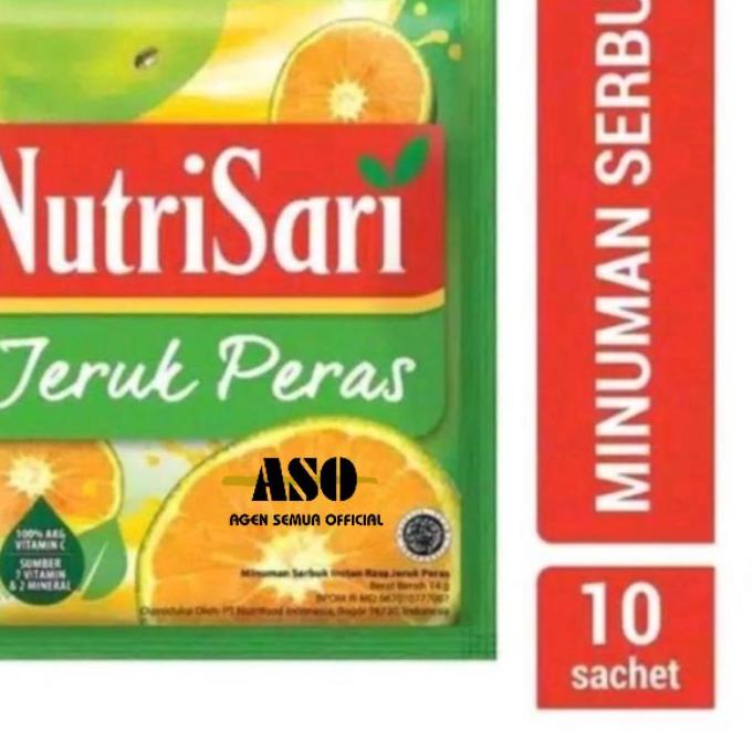 

✨PROMO NUTRISARI JERUK PERAS 14g JUPE RENCENG ( ISI 10 ) MURAH !!! produck vyralral