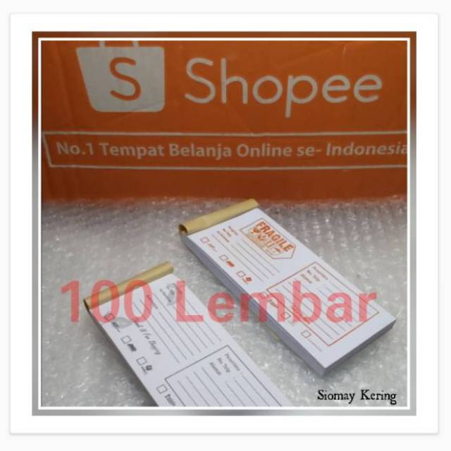 

Label Pengiriman Ukuran 16.5 x 7 [ 100 Lembar ]