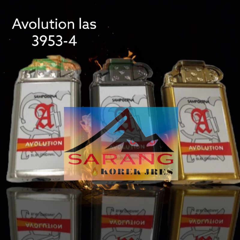 Korek Api Las Lighter Motif Sampoerna Avolution XFB