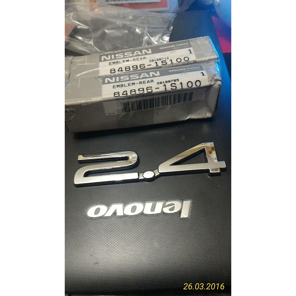 Emblem Bagasi / Back door Nissan TERRANO ' 2.4 '