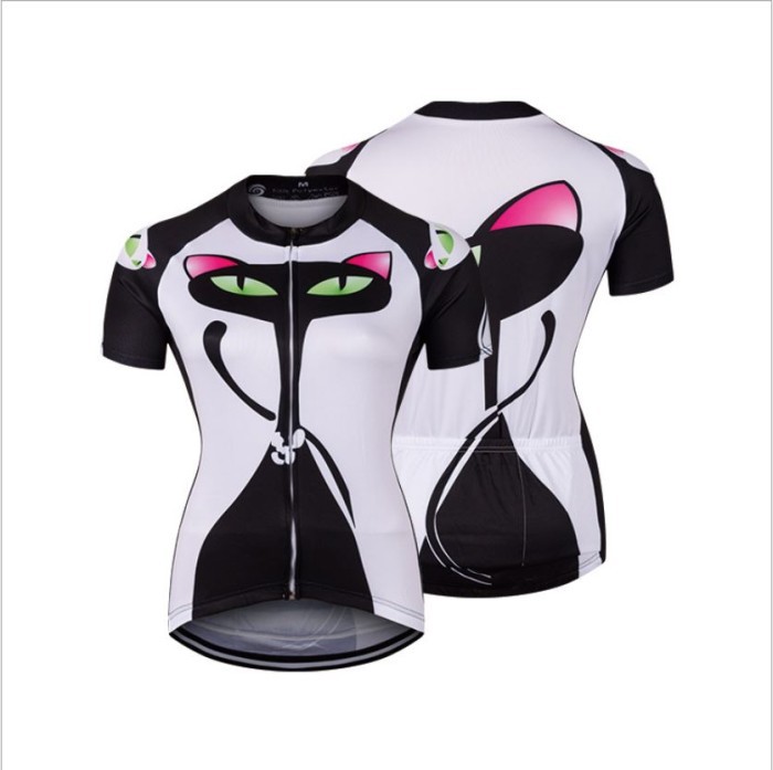 Baju Jersey Sepeda Cycling Wanita Premium Lucu Karakter Kartun