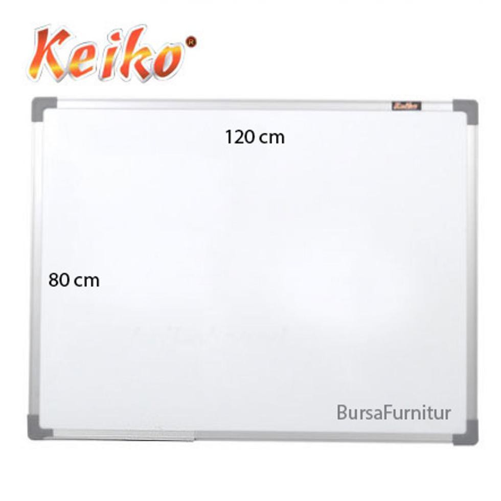 

Whiteboard Keiko 80 x 120 Gantung Magnetic