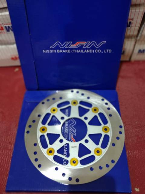 Disk Piringan Cakram Depan Nissin 220mm Beat Scoopy Vario new 125 150 Jupiter Z Mx Fizr Mio