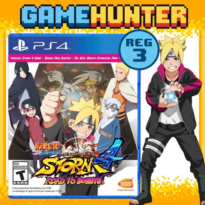 PS4 Naruto Shippuden Ultimate Ninja STORM 4 : Road to Boruto Reg 3