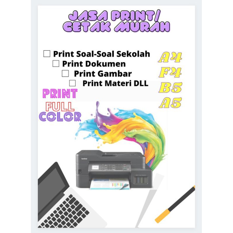 

JASA PRINT WARNA JASA CETAK WARNA MURAH 80 gsm