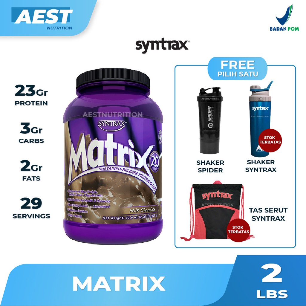 SYNTRAX MATRIX 2 LB LBS WHEY PROTEIN