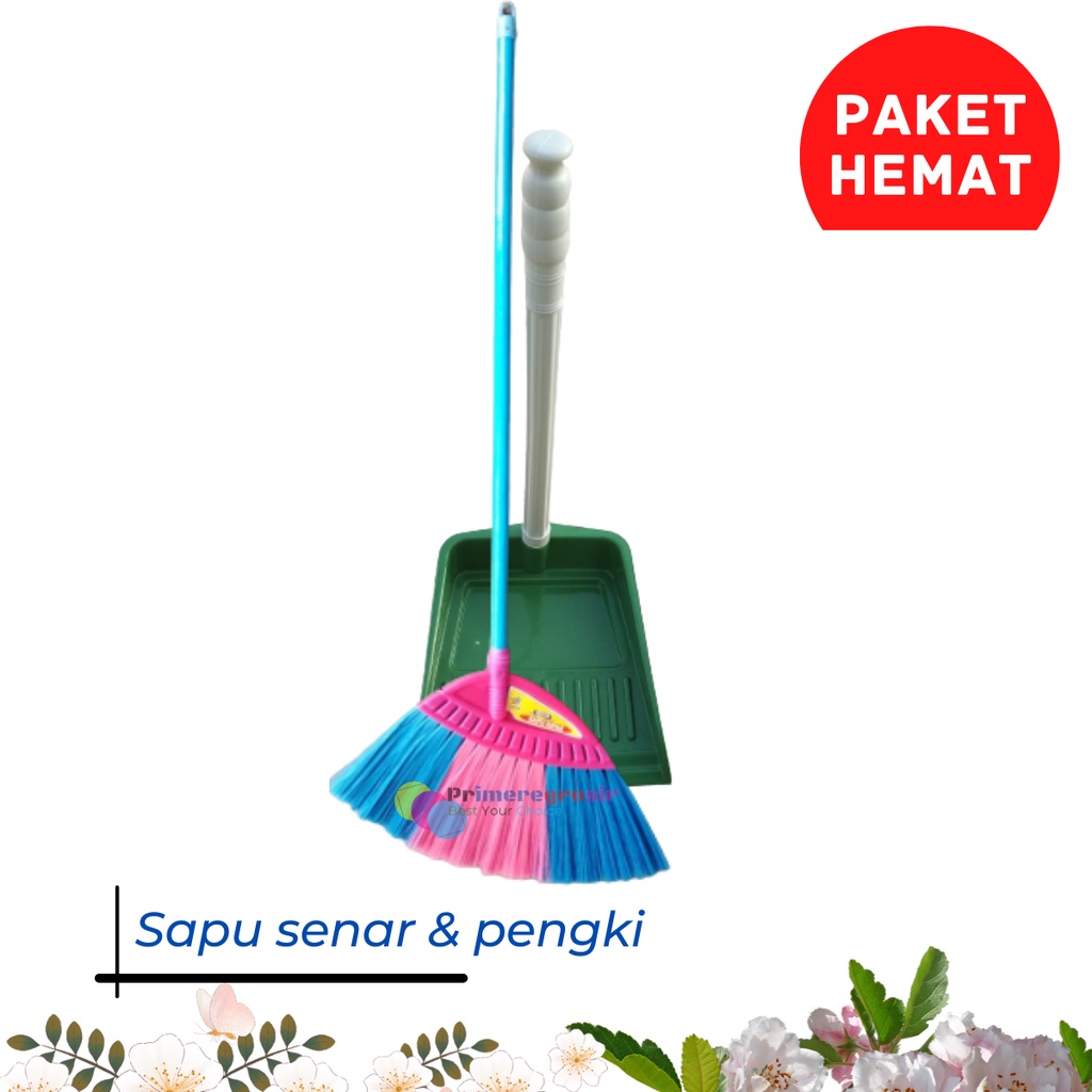 Jual Sapu Lantai Anti Rontok Murah Dan Pengki Serok Sampah Paket In Shopee Indonesia