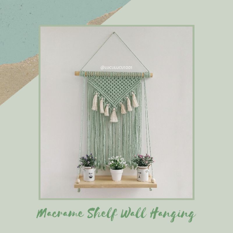 Hiasan Dinding Macrame