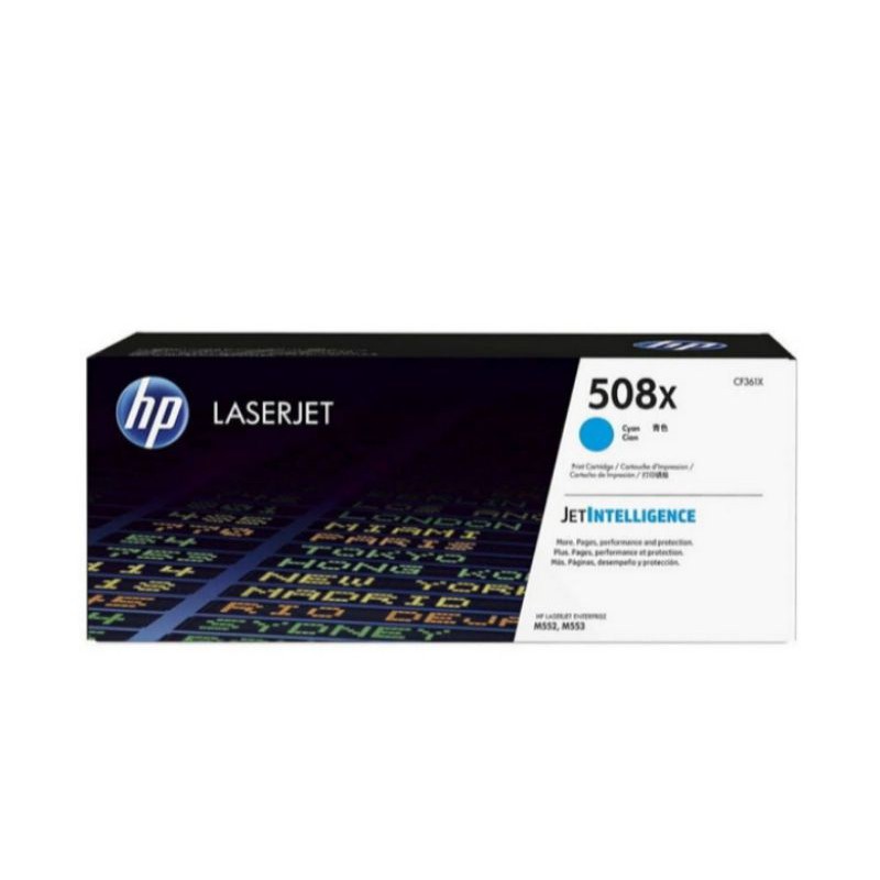 TONER HP LASERJET 508X CYAN ORIGINAL