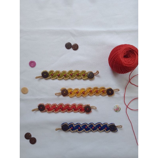 Connector masker rajut