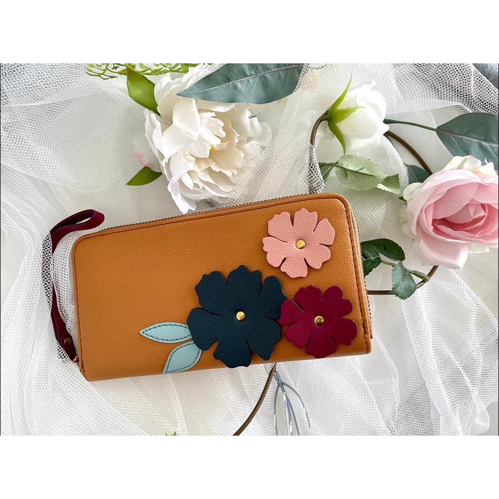 Dompet FossilOriginal Jori Wallet Tan New Original