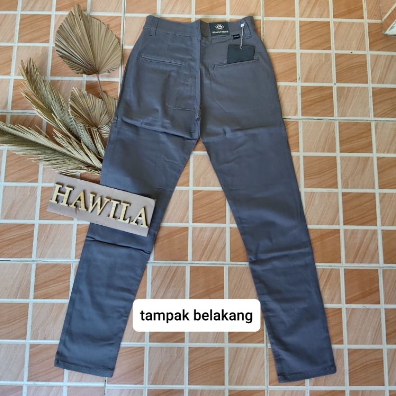 Celana Chino/Chinos Panjang Pria