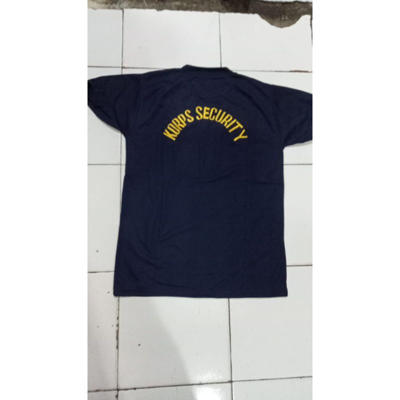 KAOS DALAM LENGAN PDK SECURY BORDER //KAOS SATPAM