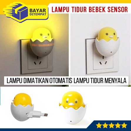 Lampu Tidur Sensor TELUR BEBEK Dekorasi Ruangan Kamar