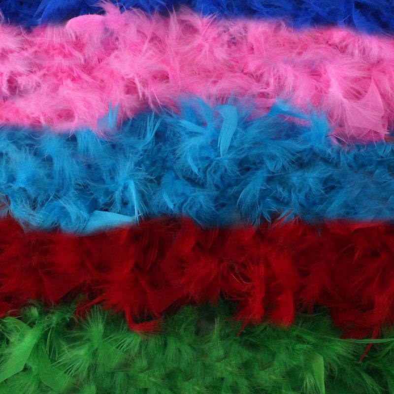 Hiasan Bulu Angsa / Bulu Angsa Jahit / Aksesoris Bulu Angsa Warna Warni / Misc Bulu