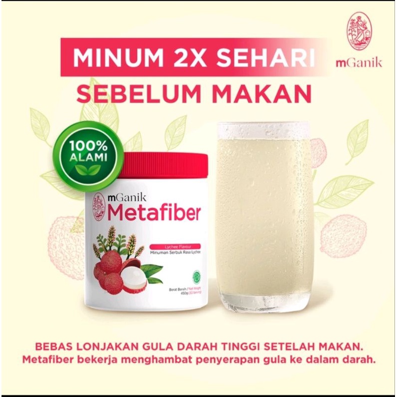 MGANIK METAFIBER RASA LYCHEE