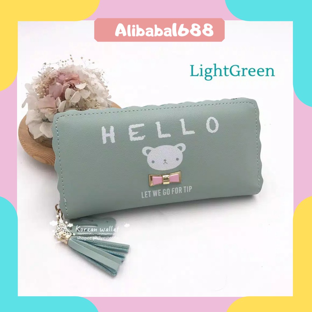 *ALIBABA1688*COD Dompet Wanita D36 Dompet Panjang Wanita dompet murah real pic