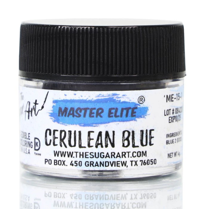 

4 Gr Cerulean Blue Master Elite Sugar Art Pewarna Makanan