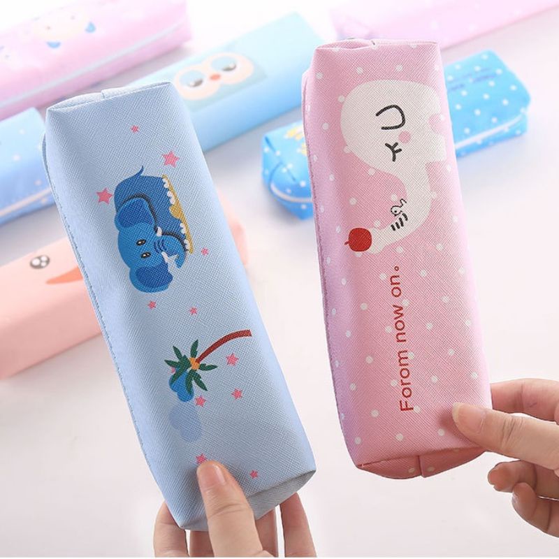 [COD] Kotak Tempat Pensil / Kotak Pensil / Tempat Pensil / Pensil Case Import Karakter Hewan Lucu Cute