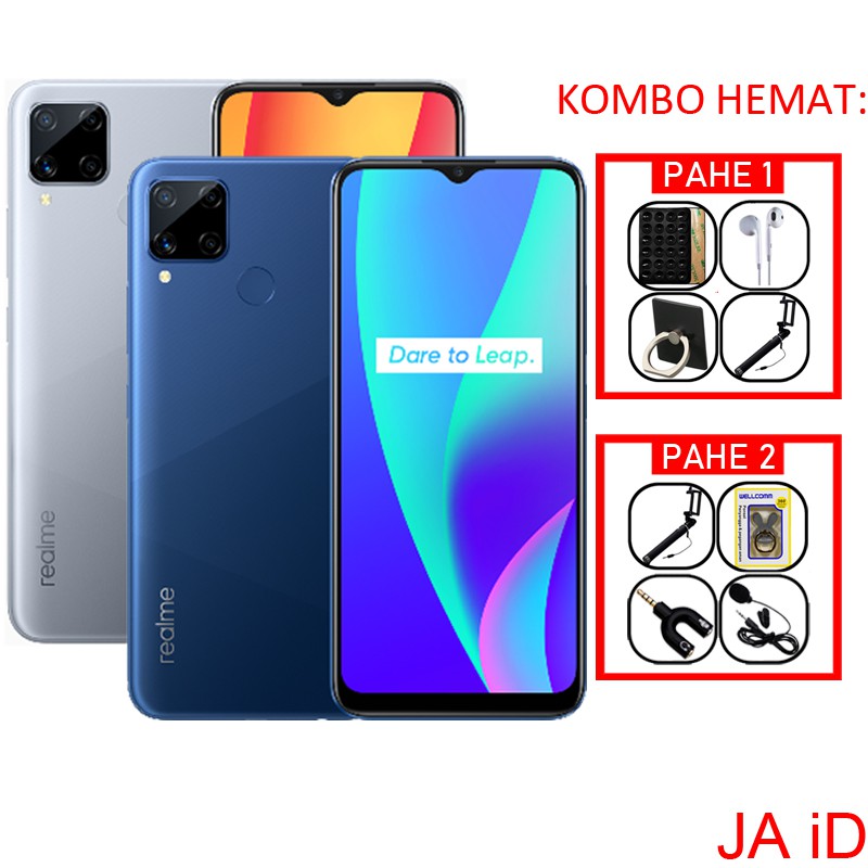 REALME C15 QUALCOMM EDITION 4/64GB RESMI | Shopee Indonesia