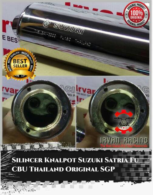Silincer Knalpot Satria Fu CBU Thailand Ori SGP-1