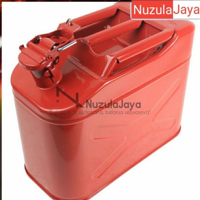 Buruan beli] Krisbow jerigen bahan bakar 10L /jerry can gas