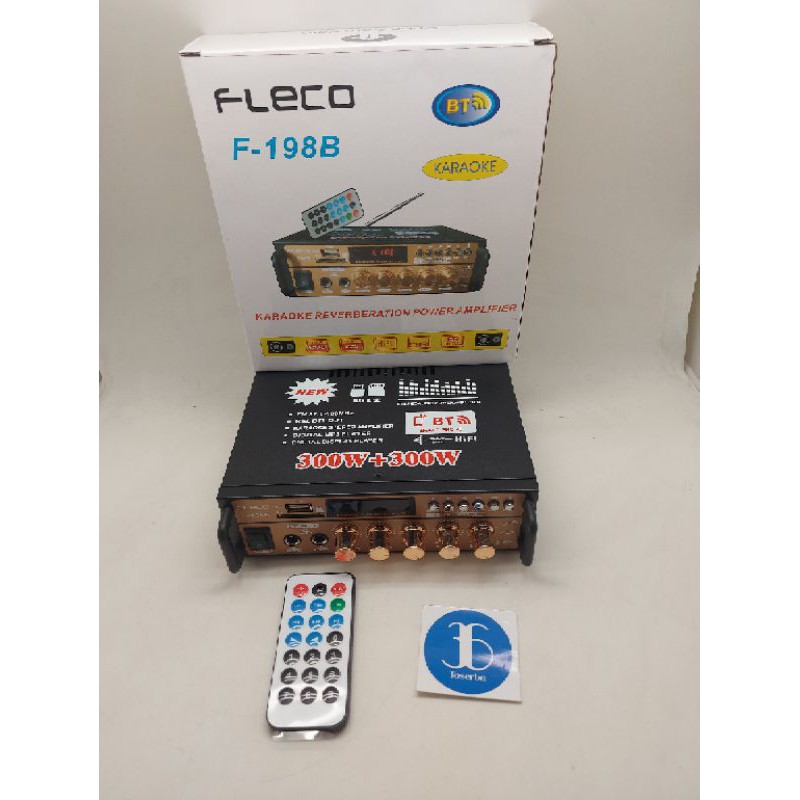 Amplifier Fleco F-198B - Ampli Fleco 199B - Power Amplifier Fleco 198B