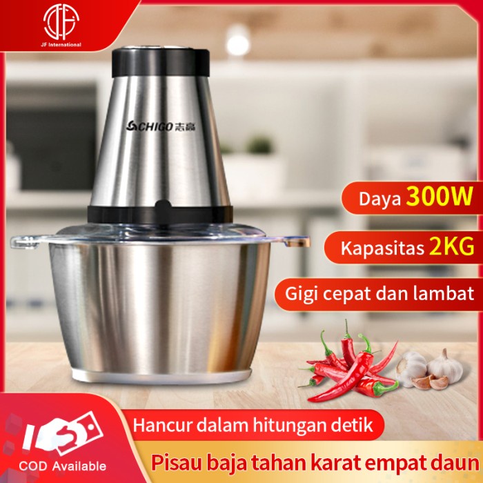 Penggiling Daging Otomatis Manual Ayam Usb Listrik Promo U9M3 Dan Bumbu Lembut Besar Terlaris Stainl