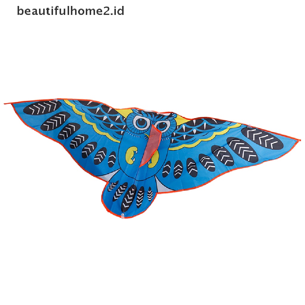 (Beautifulhome2) Buku Literatur Bahasa MandarinId 1pc Layanglayang Lipat Motif Kartun Burung Hantu Untuk Olahraga Outdoor Anak