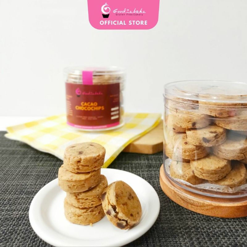 

Goodiebake Cacao Chocolate Chips GF Vegan Cookies, 200G