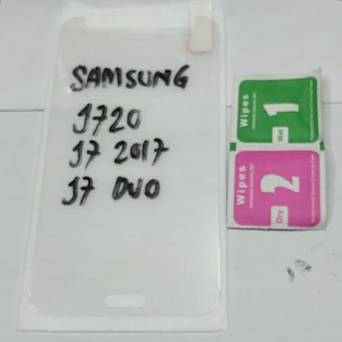 SAMSUNG J720 J7 DUO tempered gorila glass kaca bening transparan