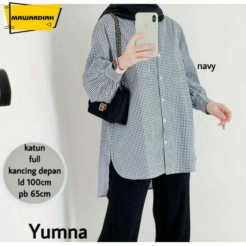 YUMNA Blouse II Mawardiah