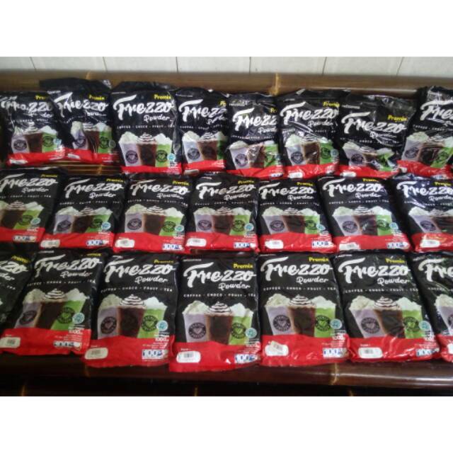 

Bubuk Bahan Minuman Frezzo kemasan 1kg