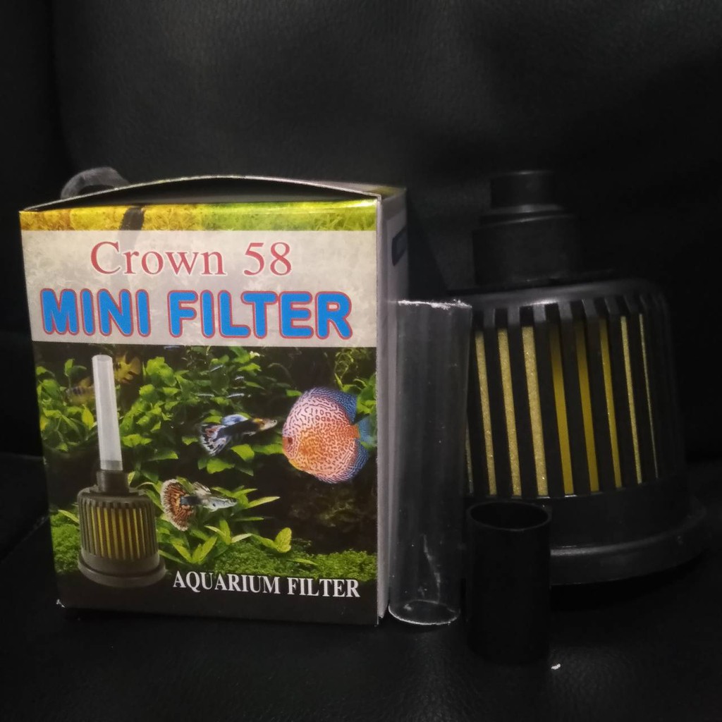 MINI FILTER CROWN 58 FILTER INTERNAL AQUARIUM / FILTER AKUARIUM