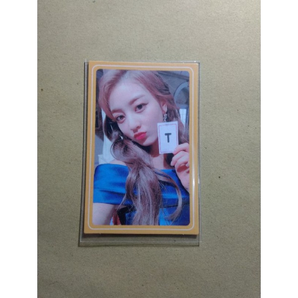 Photocard PC TWICE Jihyo What Is Love?