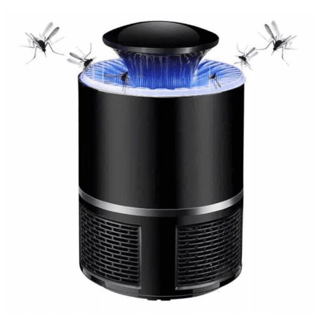 Perangkap Nyamuk Jebakan Lalat Kipas Lampu LED UV Ultraviolet Elektrik