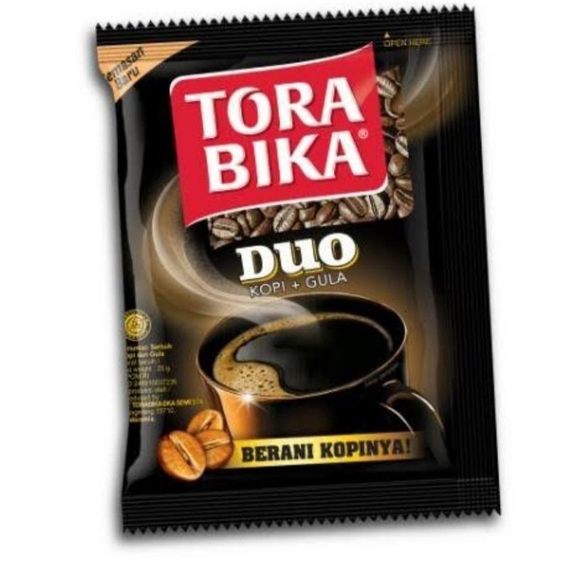 

Promo Kopi Torabika duo kopi hitam sachet isi 10 gratis 2 sachet