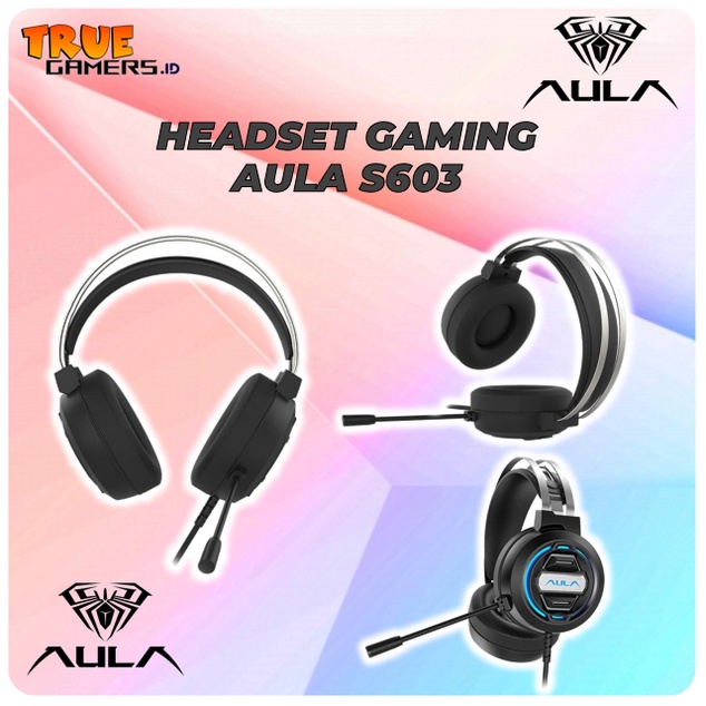 HEADSET GAMING-AULA S603