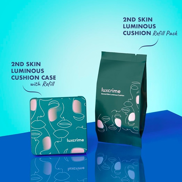 LUXCRIME 2nd Skin Luminous Cushion | Full / Refill