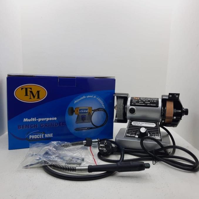 Mesin Gerinda Duduk Mini/Mini Bench Grinder 3" TM-1A