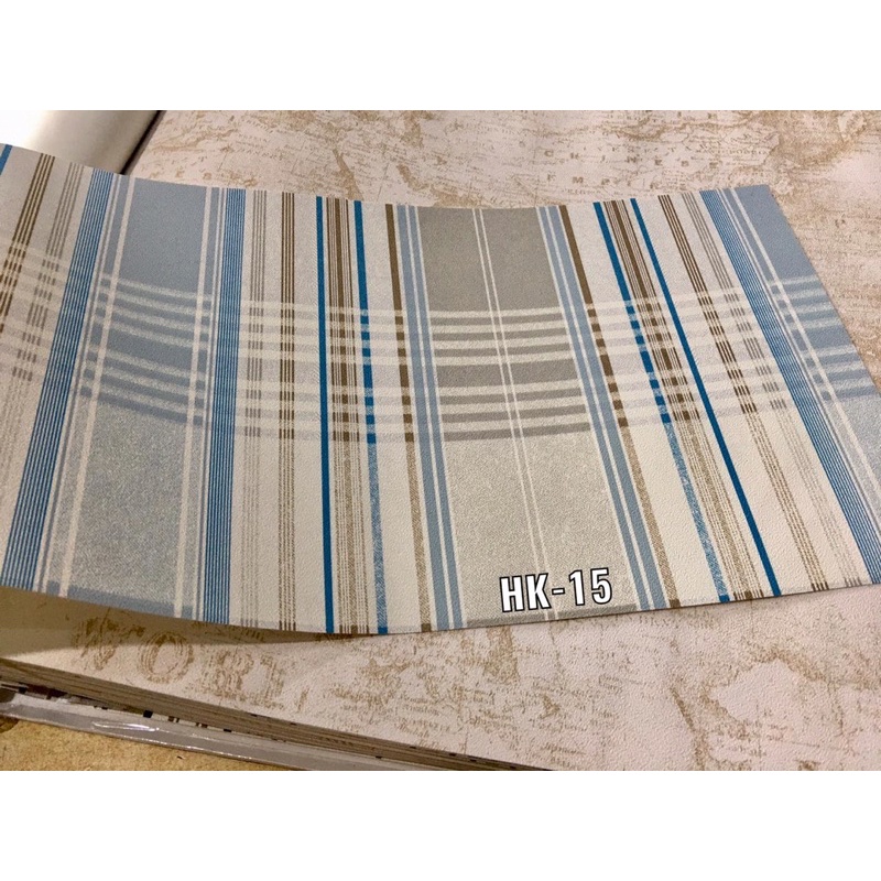 Wallpaper Dinding Motif Garis Minimalis Hk