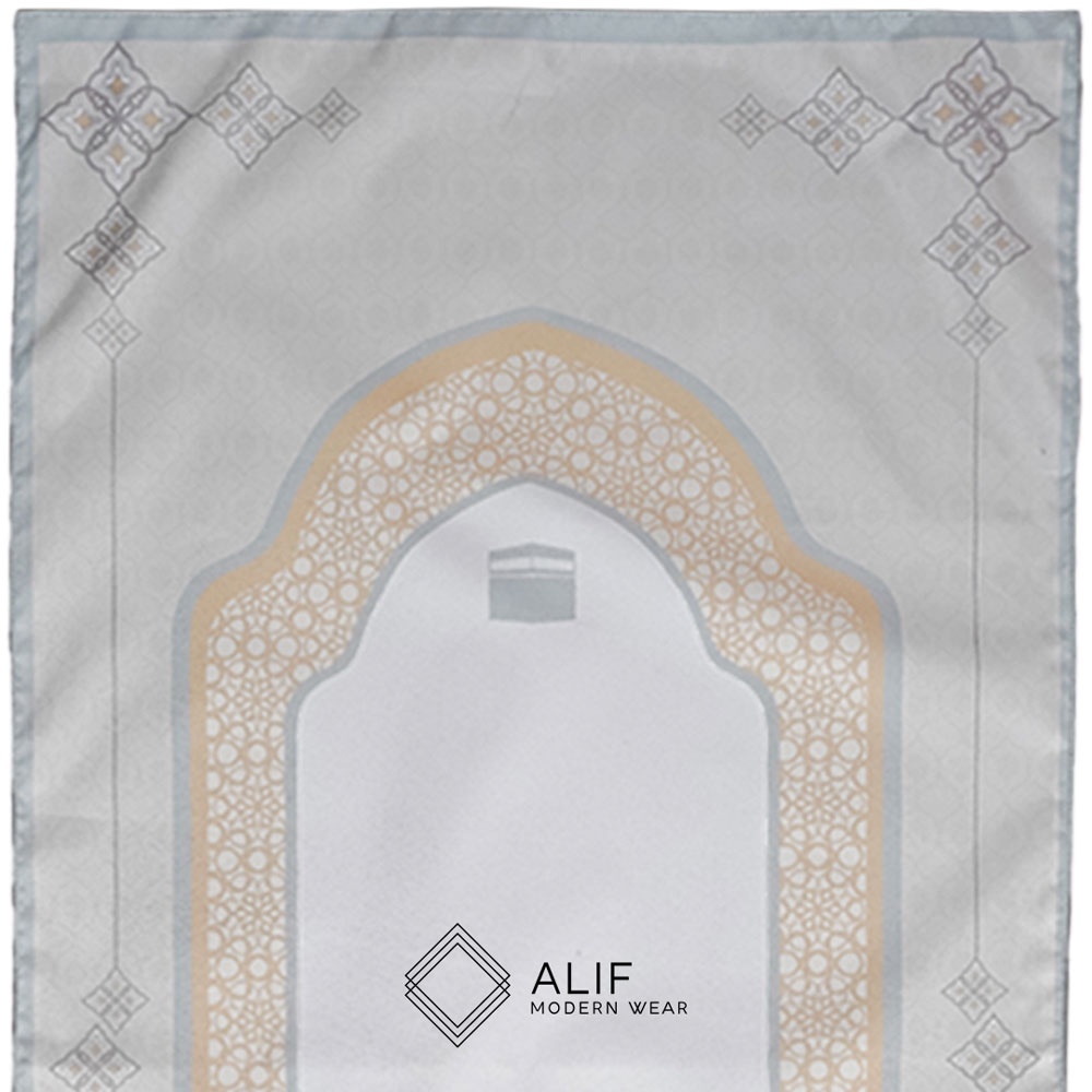 ALIF SAJADAH GENGGAM TRAVEL / SAKU / PORTABLE / WATERPROOF ( ALIF MODERN WEAR SJG-0134 )