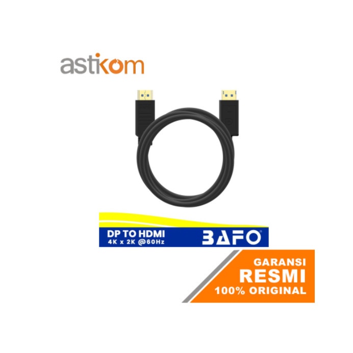 Kabel Display port to hdmi bafo 4k 3m DP to HDMI Adapter Converter