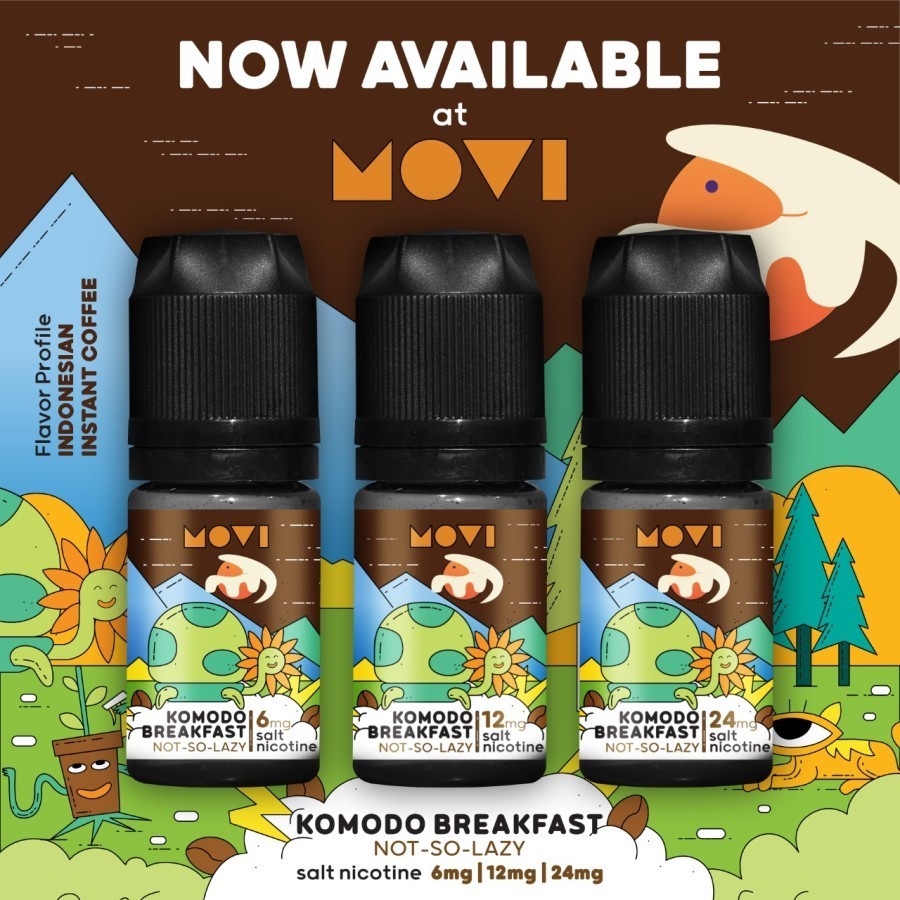 SALT KOMODO BREAKFAST NOT SO LAZY BY MOVI 30ML