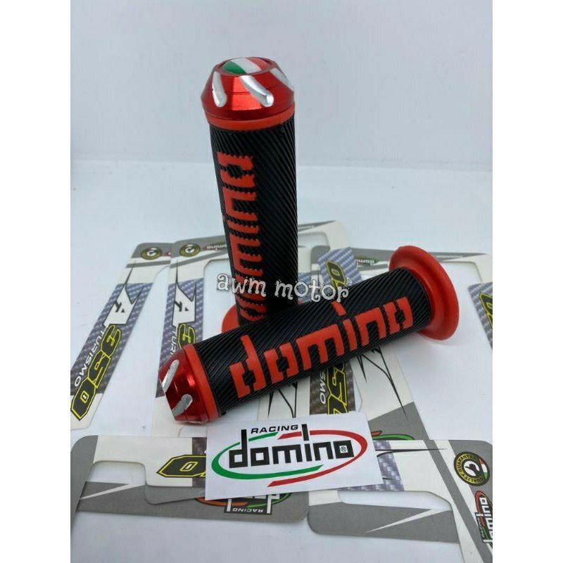 Handgrip Handfat Domino original+Jalu Stang Full CNC Universal Nmax beat mio vixion lexi pcx vario