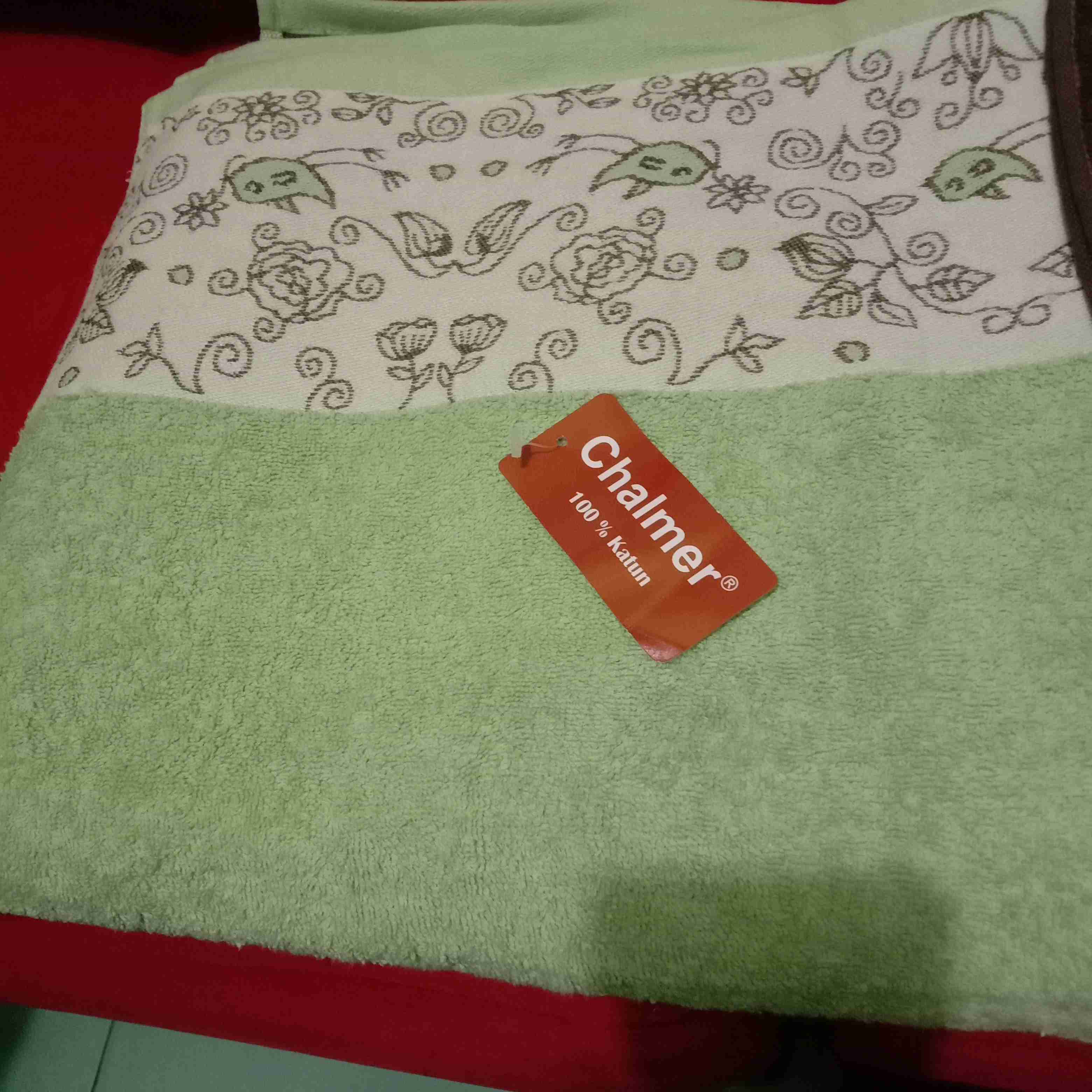 Jh Handuk Chalmer Motif Uk 70x140 Grade A Termurah