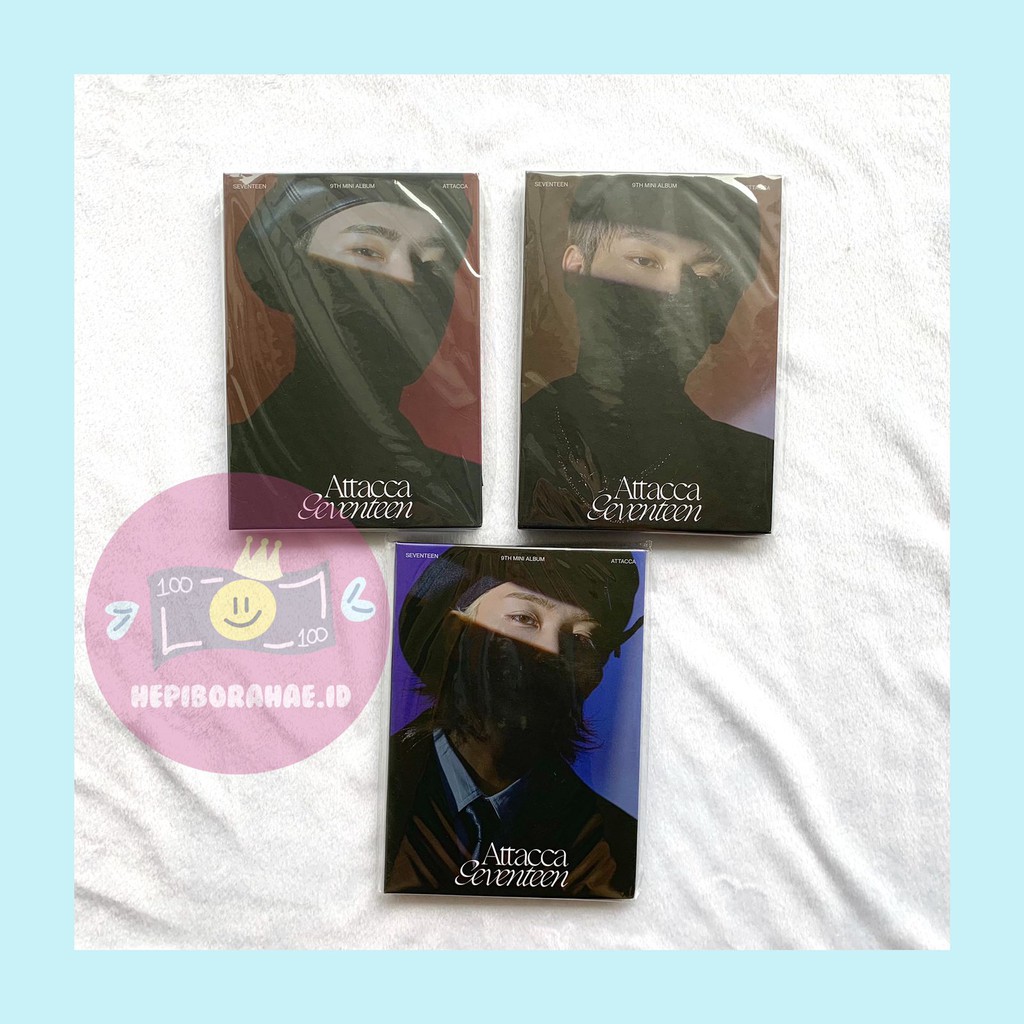 [READY] UNSEALED SEVENTEEN ATTACA CARAT VER ALBUM ONLY