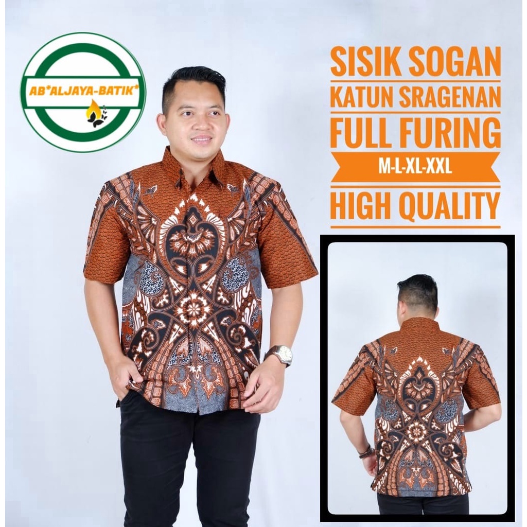 SISIK SOGAN Kemeja Batik Solo Pria PREMIUM Lengan Panjang Katun Halus BATIK ALJAYA PERWIRA ARIESWARA UTUNGGA JAYANEGARA Vijay permata biru argo lawu Prastowo Proboseto Rajaswa Jayanegara Mahesa Joglo ungu  Suket Segoro mahkota