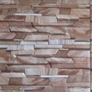  Keramik  dinding dekoratif motif batu  alam  corazon brown 